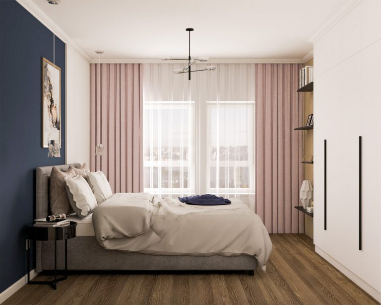 Дизайн спальни в квартире ПИК